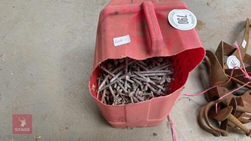 BOX OF ROOFING NAILS
