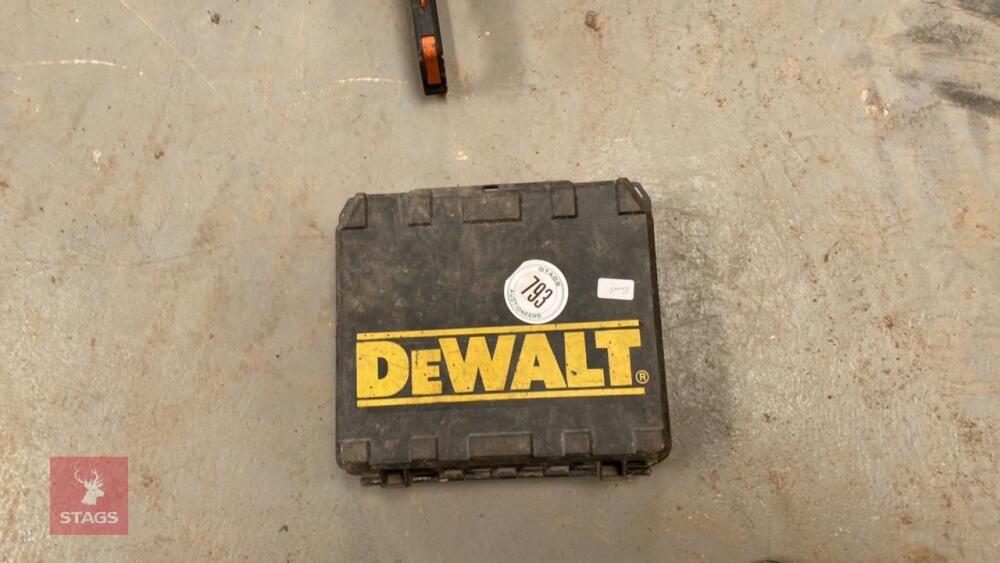 DEWALT BATTERY POWERED DRILL