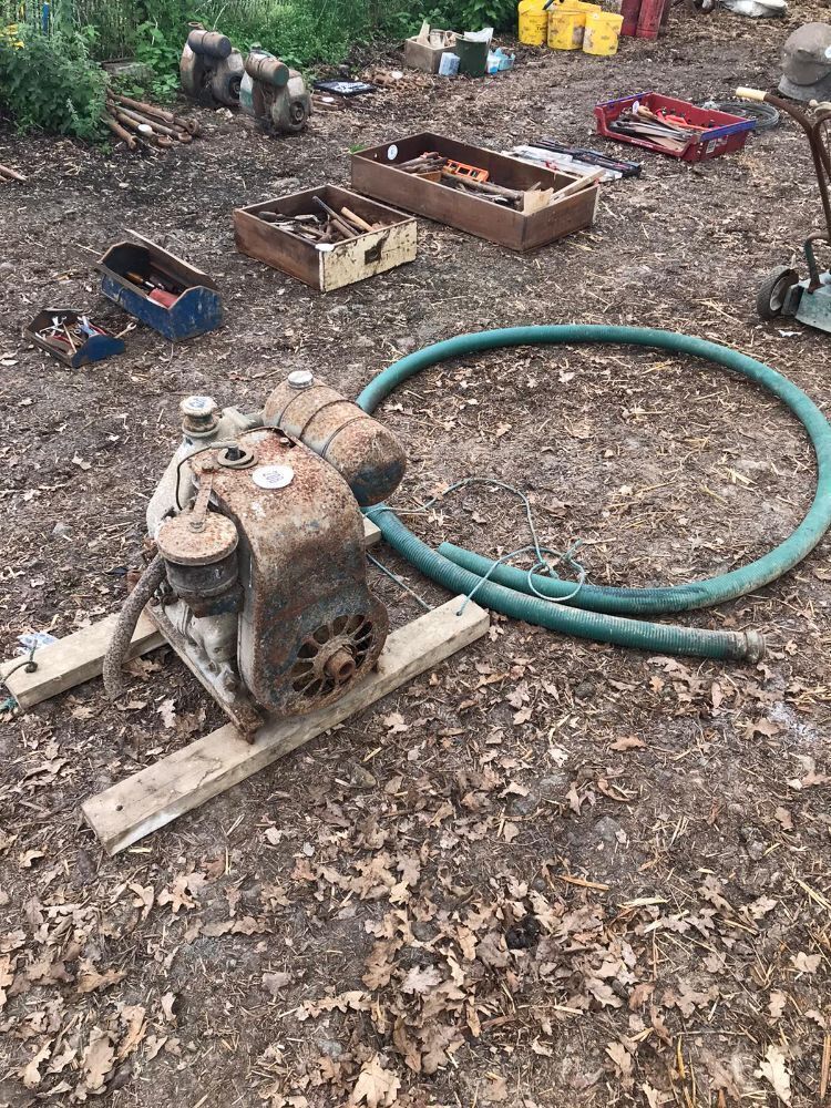 ALCON 2" WATER PUMP AND PIPE