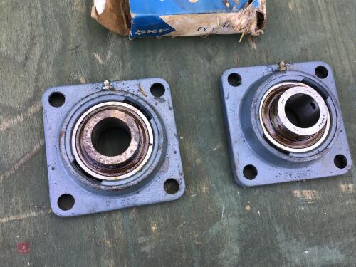 2 UNUSED MACHINE BEARINGS