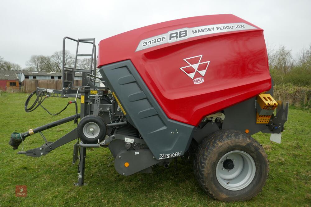 2021 MF RB3130F XTRA-CUT ROUND BALER