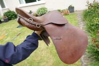 LEATHER SMALL PONY SADDLE