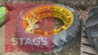 2 MICHELIN ROW CROP WHEELS & TYRES8.3/44