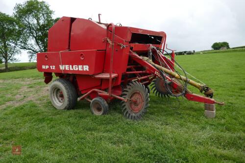 WELGER RP12 WESTMAC ROUND BALER