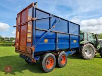 2002 KEN WOOOTON 10T SILAGE TRAILER - 3