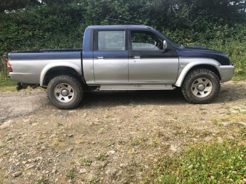 2002 MITSUBISHI L200 DOUBLE CAB PICK UP