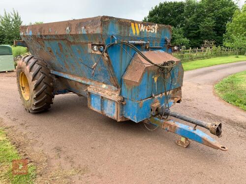 WEST 1600 FYM DUNG SPREADER