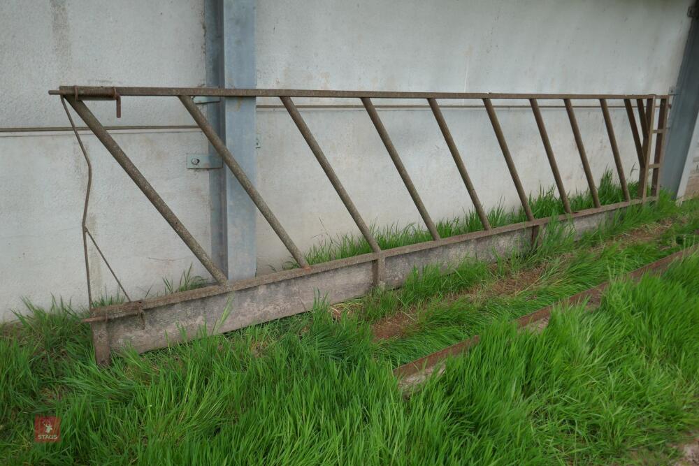 15' CATTLE DIAGONAL FEED BARRIER