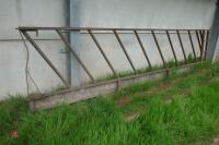 15' CATTLE DIAGONAL FEED BARRIER