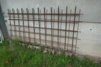 3 SHEETS 8' X 4' REINFORCING WELD MESH - 3