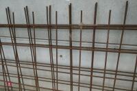 3 SHEETS 8' X 4' REINFORCING WELD MESH - 4