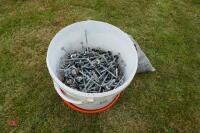 TUB OF 5" ROOFING NAILS - 3