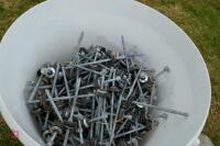 TUB OF 5" ROOFING NAILS - 4