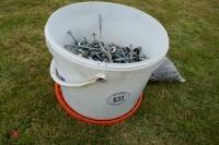 TUB OF 5" ROOFING NAILS - 5