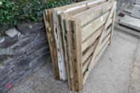 5 X 5'L x 3'H WOODEN SHEEP HURDLES - 3