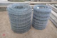 2 PART ROLLS OF STOCK FENCING WIRE - 3