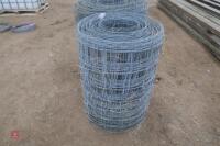 2 PART ROLLS OF STOCK FENCING WIRE - 4