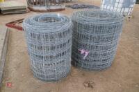 2 PART ROLLS OF STOCK FENCING WIRE - 5