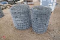 2 PART ROLLS OF STOCK FENCING WIRE - 4