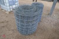2 PART ROLLS OF STOCK FENCING WIRE - 6