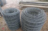 2 PART ROLLS OF STOCK FENCING WIRE - 7