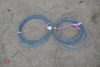 2 PART ROLLS OF ELECTRIC FENCE WIRE - 3