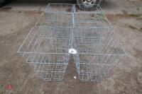 6 WIRE MESH HOOK OVER HAY RACKS