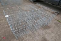 6 WIRE MESH HOOK OVER HAY RACKS - 2