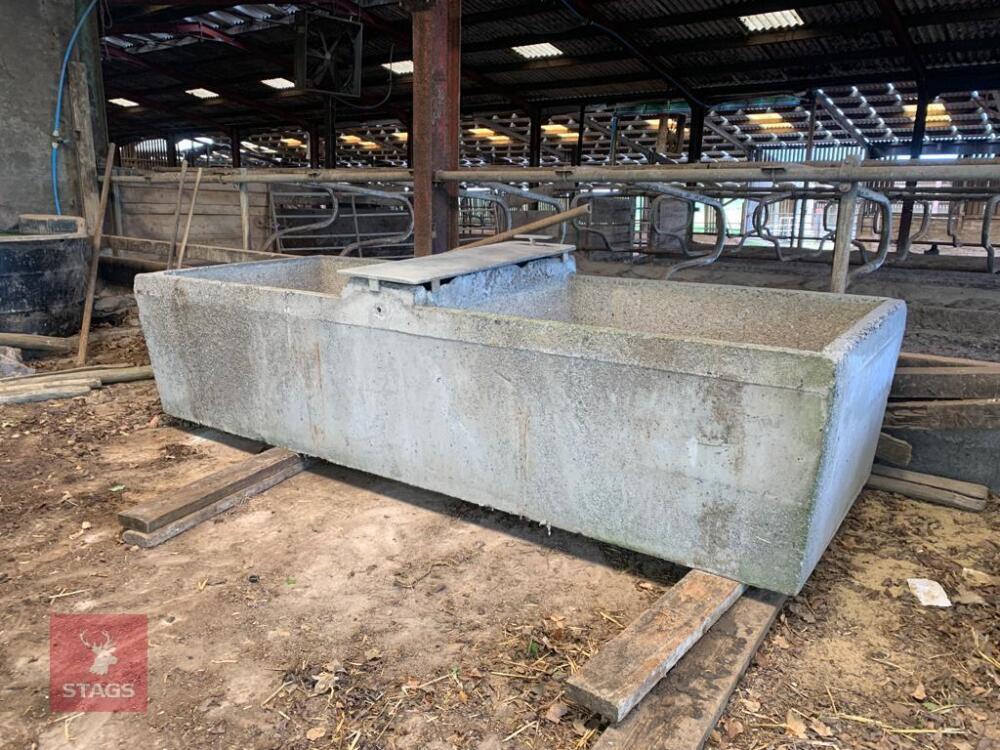 10FT 10" CONCRETE WATER TROUGH