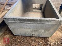 10FT 10" CONCRETE WATER TROUGH - 3