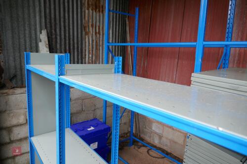 2 BAYS OF PALLET RACKING