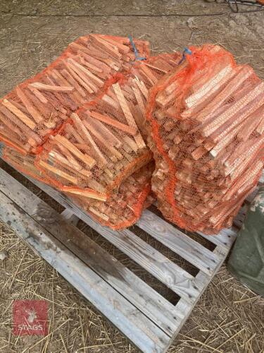 5 LARGE NETS OF MORNING STICKS/KINDLING