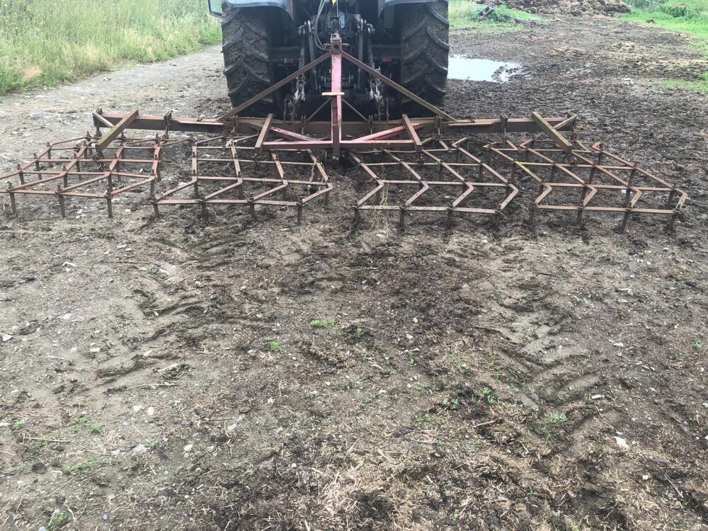 15' MOUNTED FOLDING DRAGS