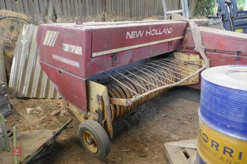 NEW HOLLAND 378 HAYLINER CONV BALER