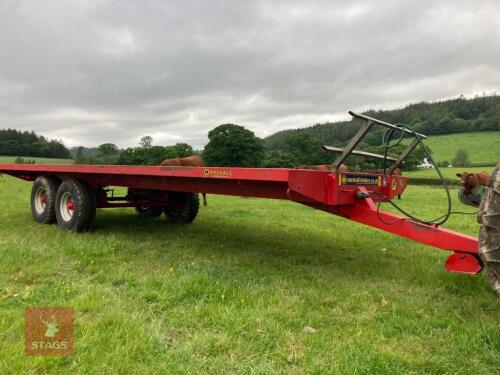 MARSHALL 21' TWIN AXLE BALE TRAILER