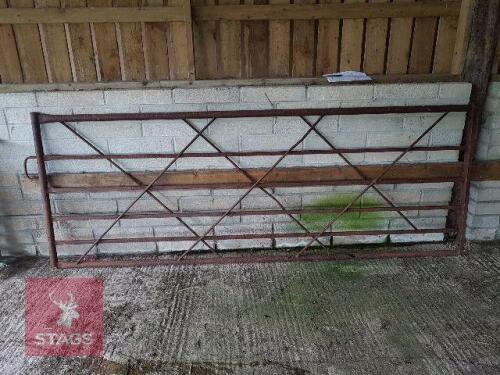 10' USED METAL FIELD GATE