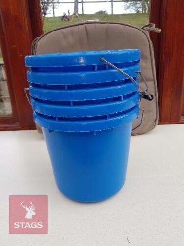 10 BLUE CALF BUCKETS