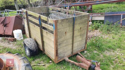 WOODEN QUAD BIKE TRAILER