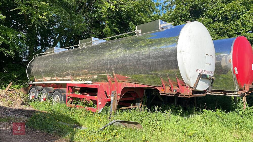 28-30K SS TANK AND TRAILER