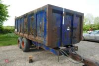 1995 KEN WOOTTON 10T GRAIN TRAILER