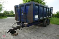 1995 KEN WOOTTON 10T GRAIN TRAILER - 18