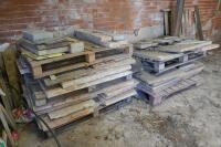 2 PALLETS OF SLABS AND LINTELS
