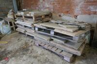 2 PALLETS OF SLABS AND LINTELS - 2