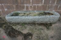 5'9" X 21" GRANITE TROUGH - 5