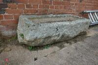 4' X 20" GRANITE TROUGH - 3