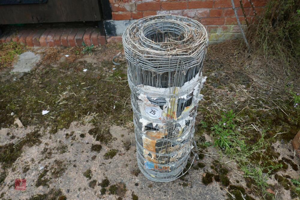 UNUSED ROLL OF STOCK WIRE