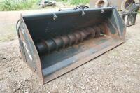 MX 8' AUGER FEEDING BUCKET - 12