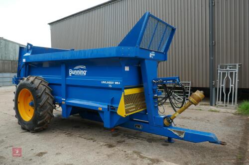 2011 BUNNING MK4 75 FYM SPREADER