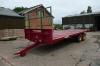 2005 21' MARSHALL BALE TRAILER