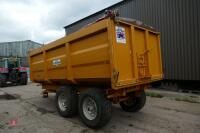 2000 RICHARD WESTERN 12T GRAIN TRAILER - 48